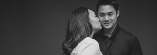 Asian couple in maternity session in Eastern Suburbs Sydney